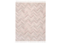 Plaid Vienna en cachemire et laine mérinos rose par Eagle Products