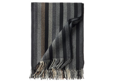 Plaid Miami en laine mérinos à rayures colorées – Eagle... 2