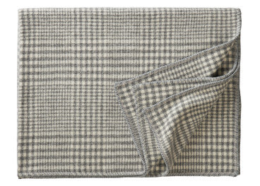 Plaid gris en laine mérinos de Bavière Arthur – Eagle... 2