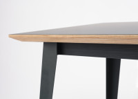 Table haute design de qualité en bois 4 tailles H100cm Don Ondarreta