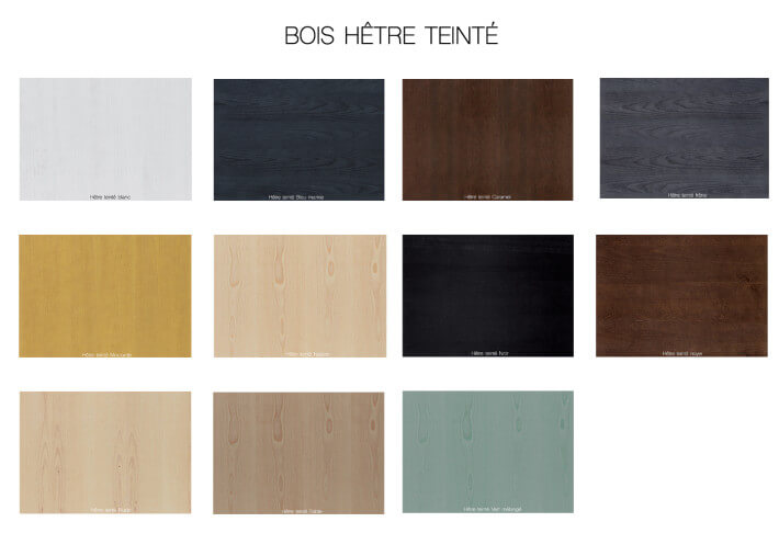 Table haute design de qualité en bois 4 tailles...