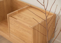 Meuble tv design en bois massif - options diverses - Raum Szyszka Design