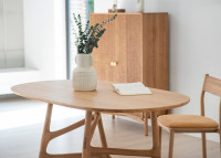 Commode 2 portes en bois de chêne - Pino par Szyszka Design