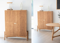 Commode 2 portes en bois de chêne - Pino par Szyszka Design