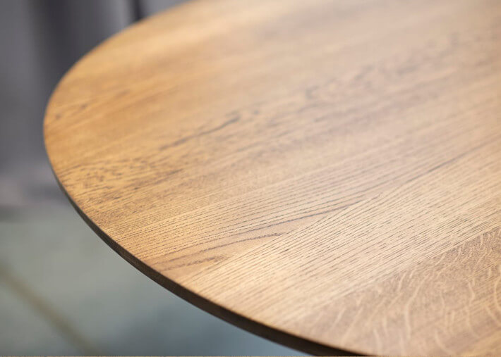 Table de repas en chêne ou noyer 9 tailles -...
