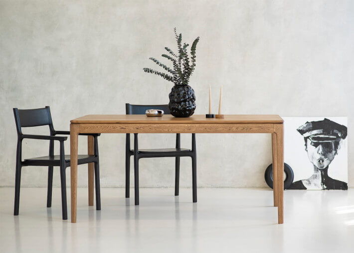 Table design en chêne 8 tailles - Filo par...