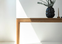 Table de repas extensible en chêne 8 tailles Filo par Szyszka Design