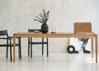 Table de repas extensible en chêne 8 tailles Filo par Szyszka Design