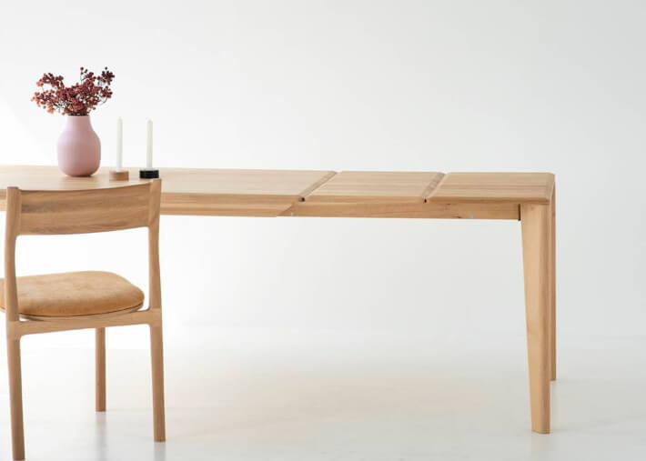 Table extensible en chêne 8 tailles - Bocca par...