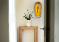Applique design et orignale en bois de chêne - Imelo par Szyszka Design