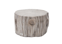 Table basse en béton imitation tronc de bois 2 tailles - Daintree par Elementi