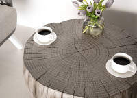 Table basse en béton imitation tronc de bois 2 tailles - Daintree par Elementi