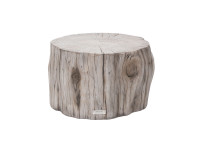 Table basse en béton imitation tronc de bois 2 tailles - Daintree par Elementi