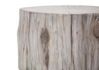 Table d'appoint imitation tronc de bois - Daintree par Elementi