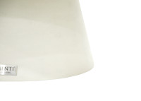 Table basse ronde grise noire ou crème 2 tailles - Kylix par Elementi