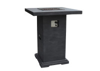 Table de bar originale avec braséro à gaz intégré - Montreal Elementi