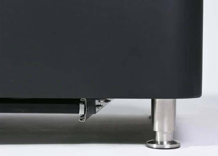 Table basse extérieure avec braséro gaz intégré...
