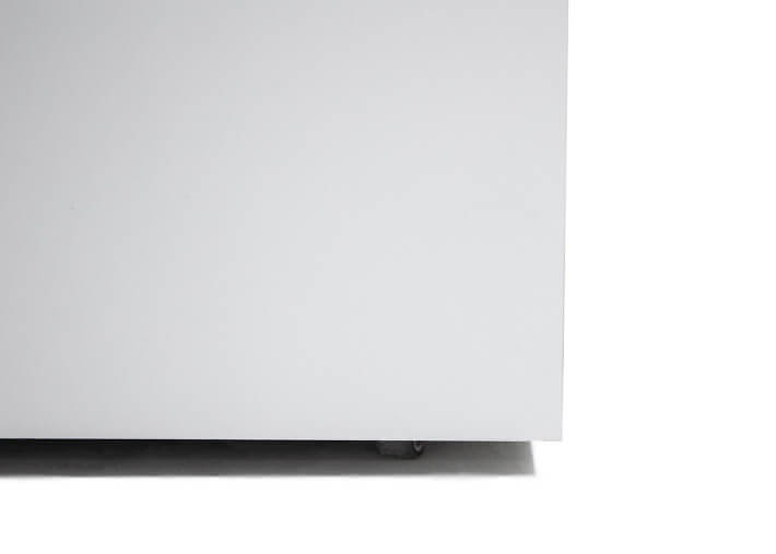 Cheminée d'extérieur gaz en béton blanc ou noir...