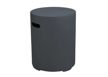 Cache bouteuille de gaz rond en béton Round Tank par...