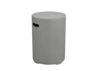 Cache bouteuille de gaz rond en béton Round Tank par Elementi