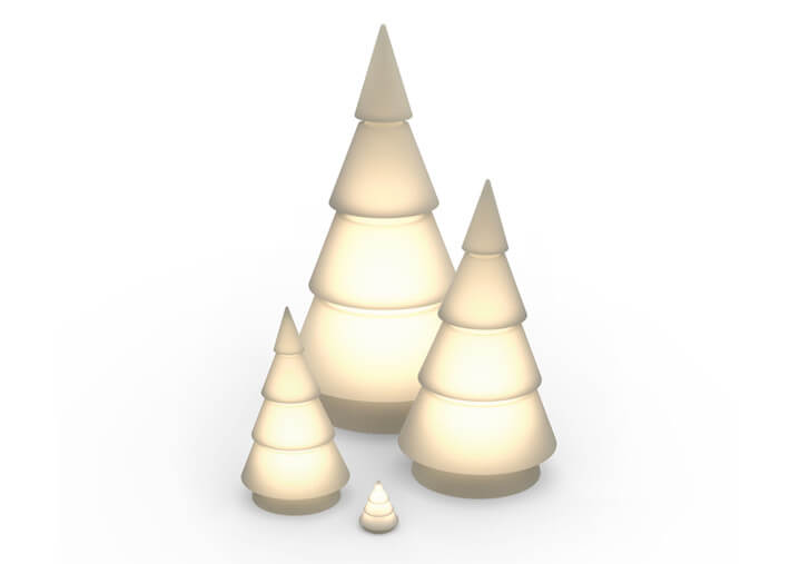 Sapin de Noël lumineux original 3 tailles -...