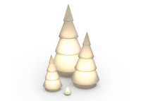 Sapin de Noël lumineux original 3 tailles - Forest par Vondom