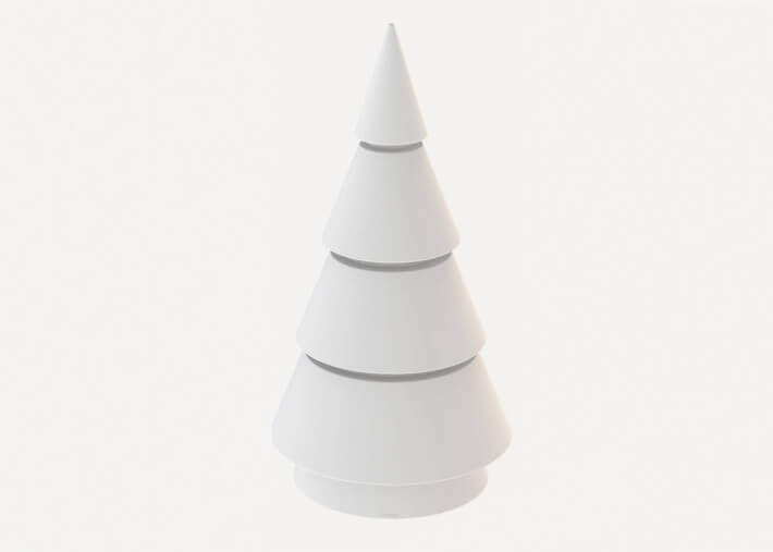 Sapin de Noël lumineux original 3 tailles -...
