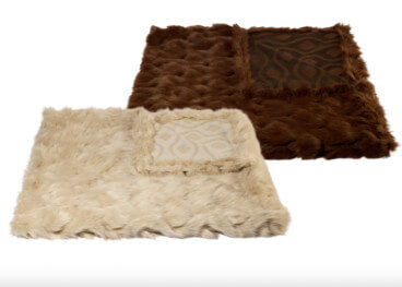 Plaid doux et chaud écru ou marron 2 tailles Foxy Angel...