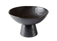 Corbeille à fruits en grès noir - Brume par Angel des montagnes
