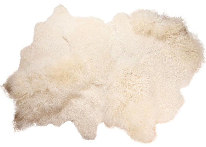 Tapis en peau de mouton islandais - hannibal...