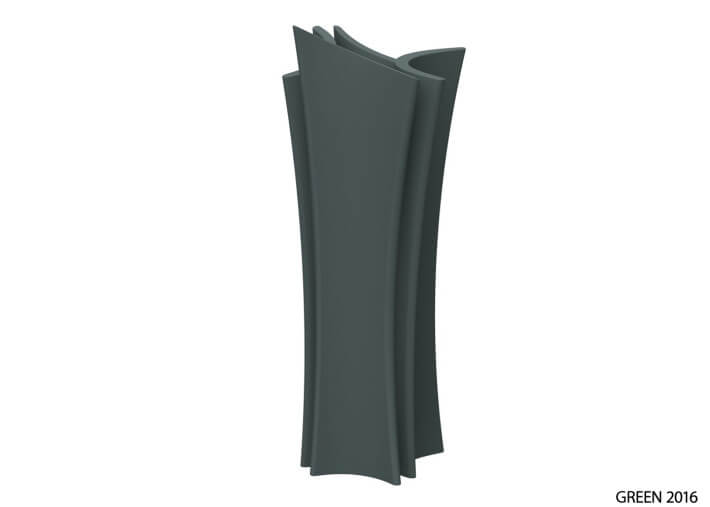 Pot haut design et sculptural 15 coloris mats...