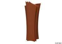 Pot haut design et sculptural 15 coloris mats  - Alma par Vondom