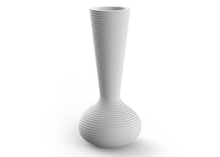 Pot design H187 en polyethylene 15 couleurs -...