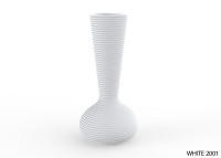 Pot design H187 en polyethylene 15 couleurs - Bloom par Vondom