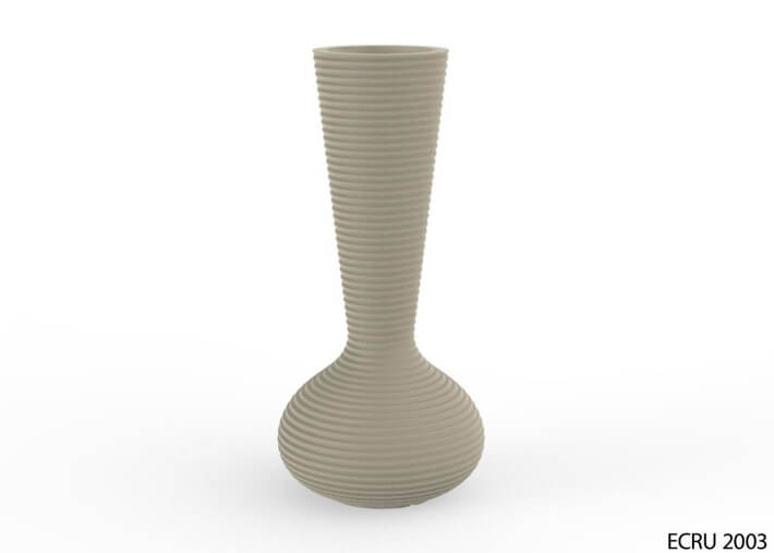 Pot design H187 en polyethylene 15 couleurs -...