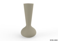 Pot design H187 en polyethylene 15 couleurs - Bloom par Vondom