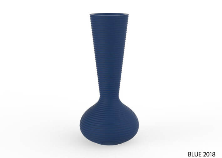 Pot design H187 en polyethylene 15 couleurs -...