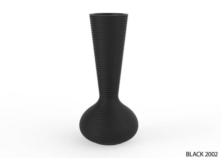Pot design H187 en polyethylene 15 couleurs -...