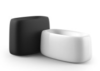 Jardinière en polyethylene 15 couleurs 2 tailles - Organic par Vondom