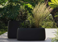 Jardinière en polyethylene 15 couleurs 2 tailles - Organic par Vondom