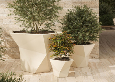 Pot original au design graphique 15 couleurs 3 tailles -...