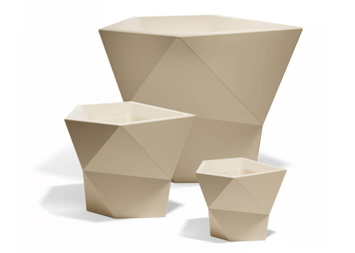 Pot original au design graphique 15 couleurs 3...