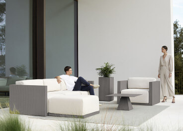 Jardinière carrée design strié 15 coloris 6 tailles... 2