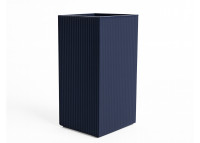 Jardinière carrée design strié 15 coloris 6 tailles Gatsby par Vondom