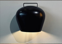 Applique forme cloche noire - margot par angel des montagnes