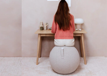 Siège ballon ergonomique beige BOL VAIR – 1 taille – Vluv 2