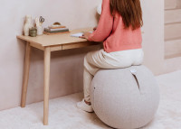 Siège ballon ergonomique beige BOL VAIR – 1 taille – Vluv