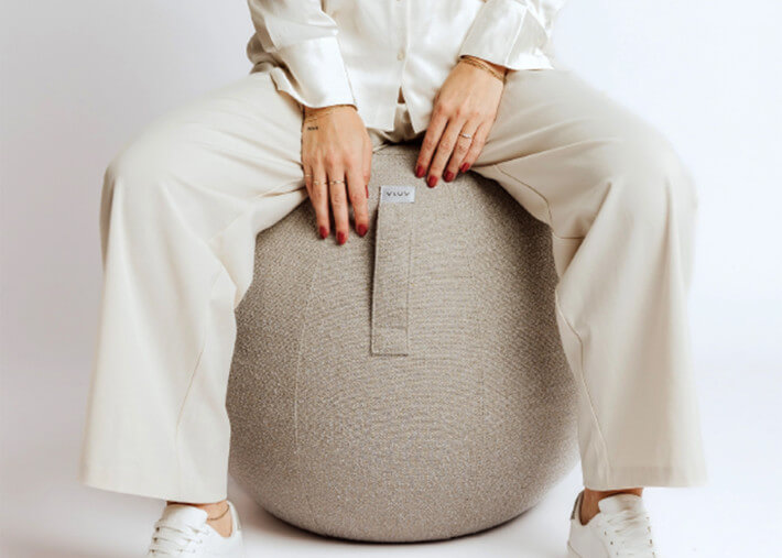 Siège ballon ergonomique beige BOL VAIR – 1...