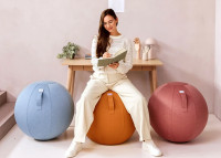 Siège ballon ergonomique Leiv – 8 coloris, 3 tailles – Vluv