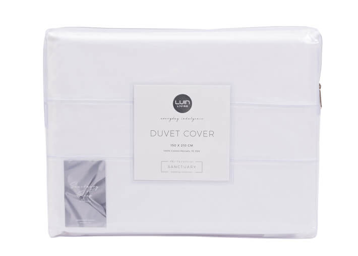 Set de lit housse de couette 150x210 + 1 taie -...